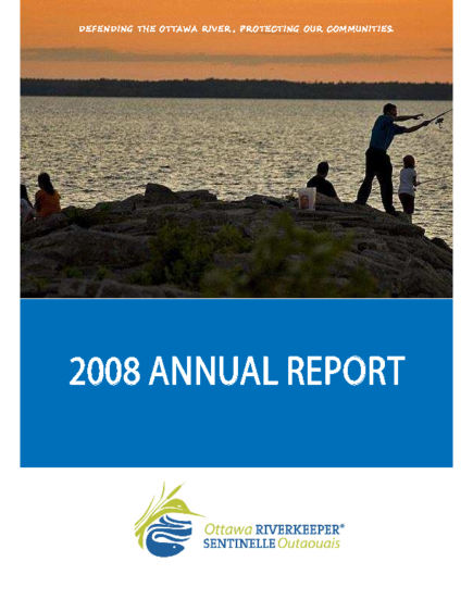 Ottawa-Riverkeeper-Annual-Report-2008