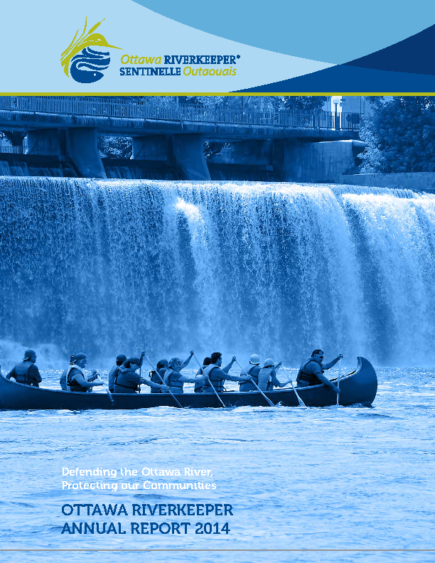 Ottawa-Riverkeeper-Annual-Report-2014