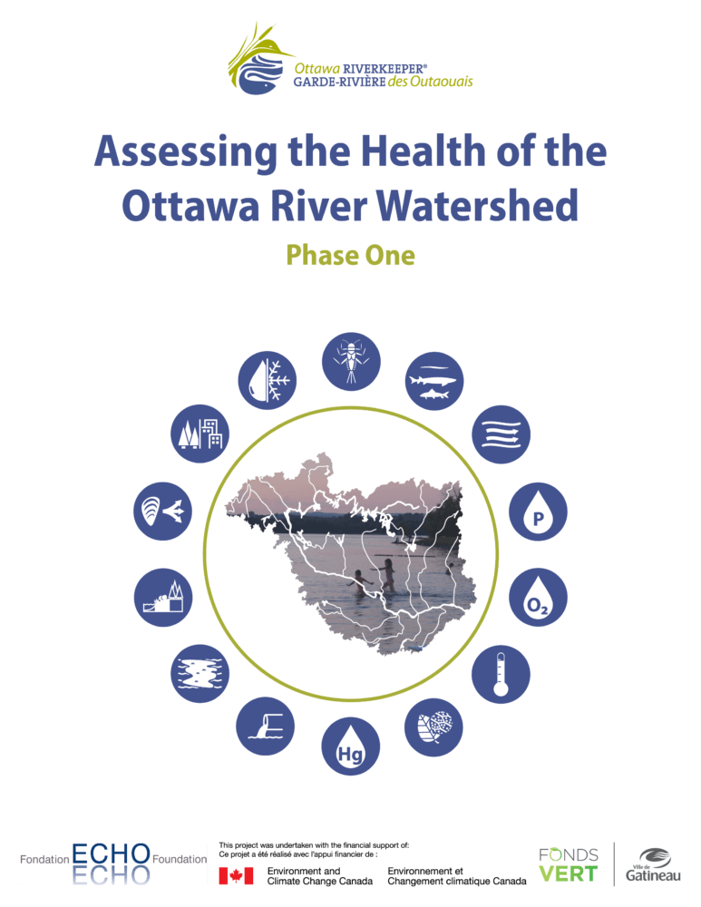 Assessing the Health of the Ottawa River Watershed: Phase One