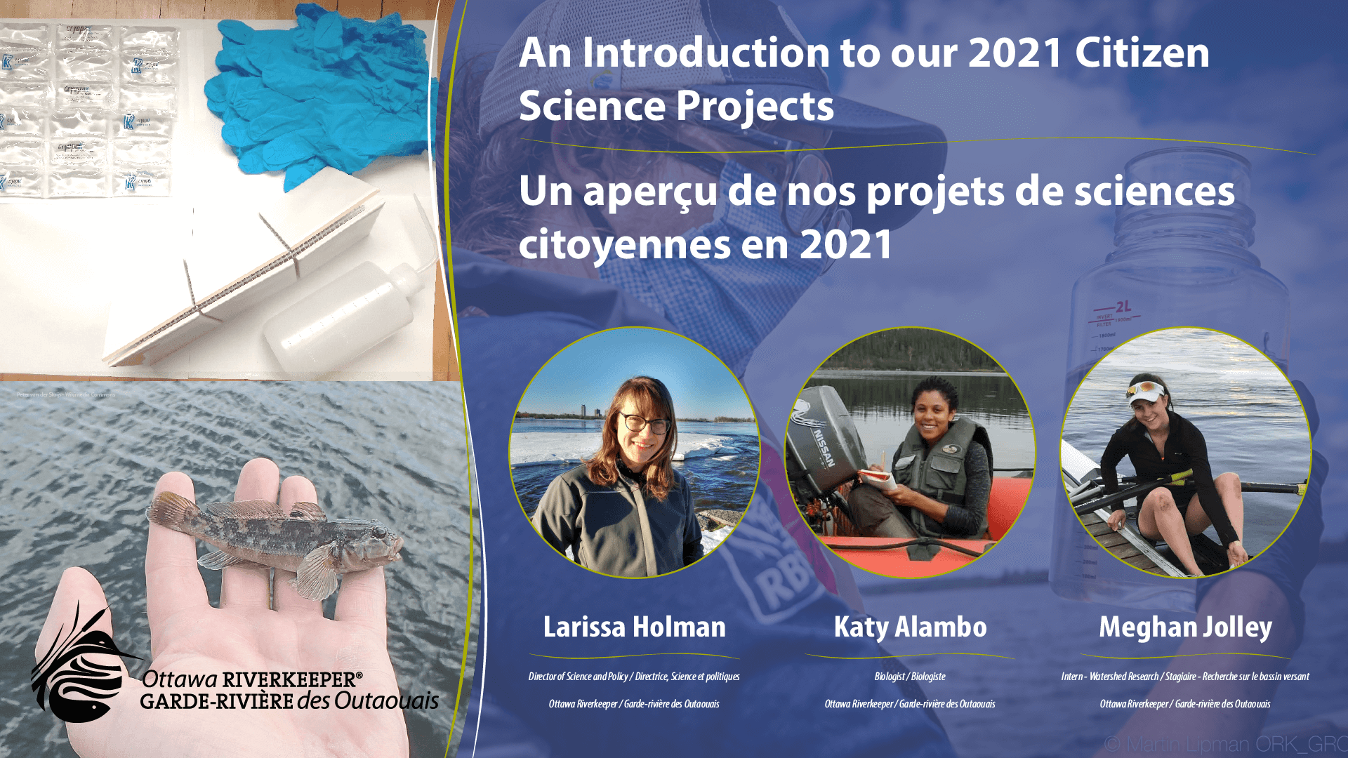 An Introduction to our 2021 Citizen Science Projects - June 11th, 2021 -  Ottawa Riverkeeper | Garde-rivière des Outaouais